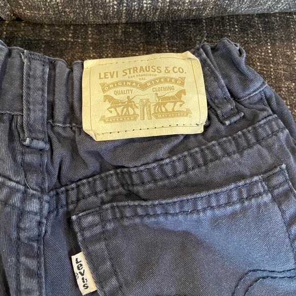 Levi’s Cotton Navy Shorts, boys size 7 - Picture 5 of 6